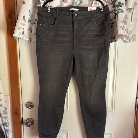 Nine West Gray Skinny Jeans Sleek Stretchy Fit - Picture 1 of 7